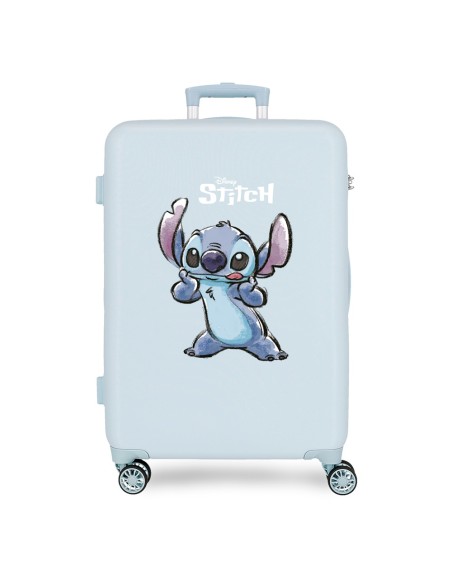 TROLLEY ABS 65CM. 4R. STITCH MAKE A FACE